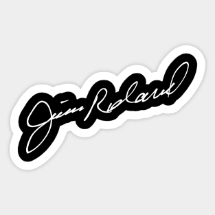 Jim Ronald Signature Sticker